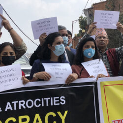 म्यानमारमा सेनाको गोली लागी सात वर्षीया बालिकाको ज्यान गयो