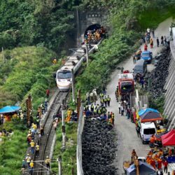 ताइवानमा भयानक रेल दुर्घटना, कम्तीमा ५० जनाको मृत्यु