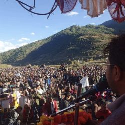 जुम्लामा ज्ञानेन्द्र शाहीको शक्ति प्रदर्शन
