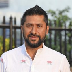 चितवनमा अघि लागे रवि लामिछाने