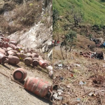 नेपालगन्जबाट दैलेख जाँदै गरेको सिलिन्डर बोकेको ट्रक दुर्घटना, ३ जनाको मृत्यु