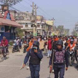 वीरगञ्जमा तनाव वढेसंगै अनिश्चितकालीन कर्फ्यू