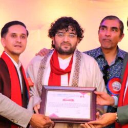 कतारमा पत्रकार पौडेल सम्मानित